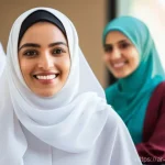 참여형 연구에서의 성과 공유 방법 - **Prompt:** A diverse group of people from an Arabic-speaking community, including young adults and ...